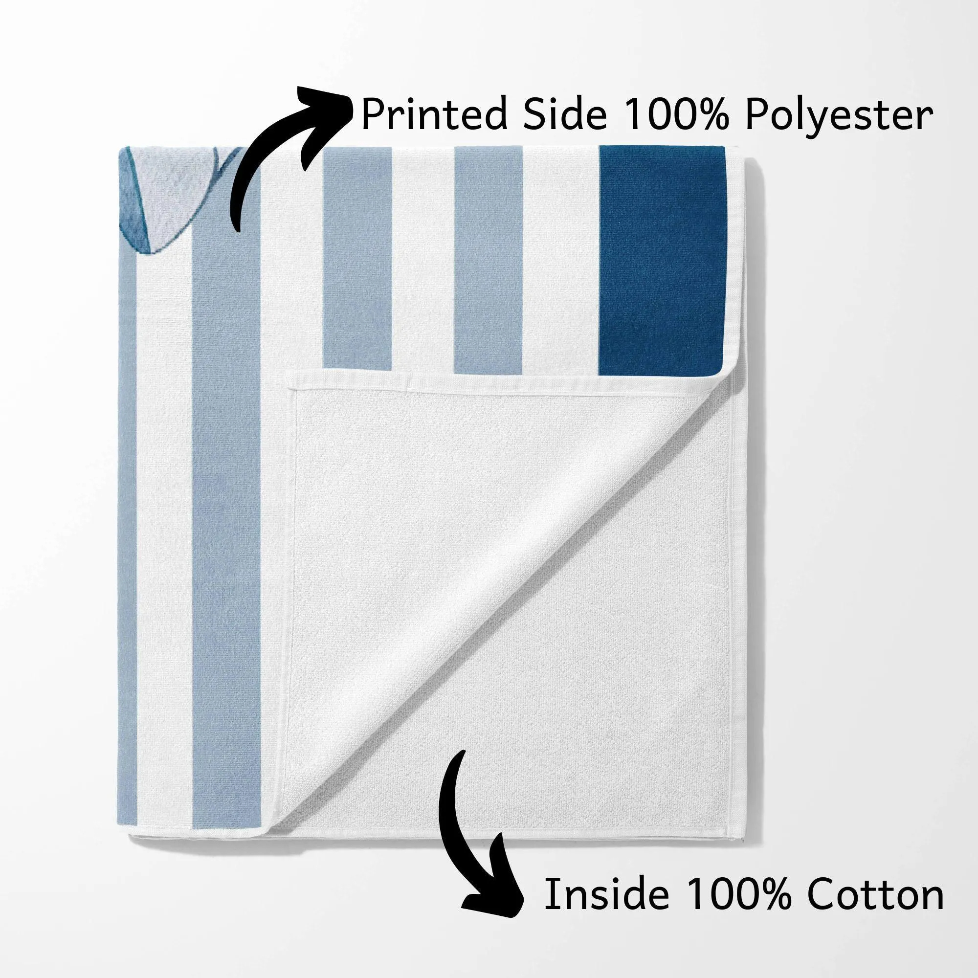 Personalized Lovely Kid Towel for Summer & Beach | CWTowel175