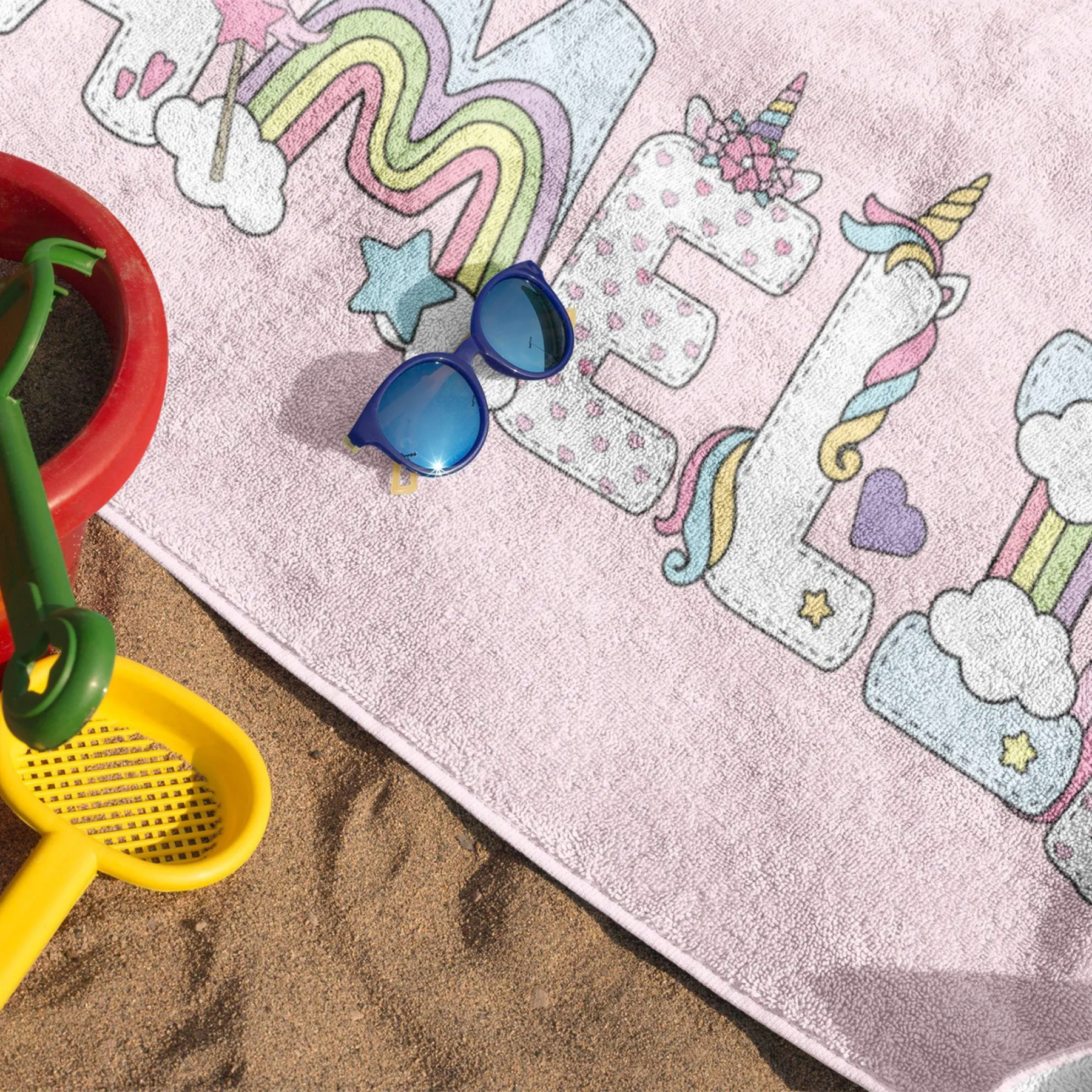 Personalized Lovely Kid Towel for Summer & Beach | CWTowel175