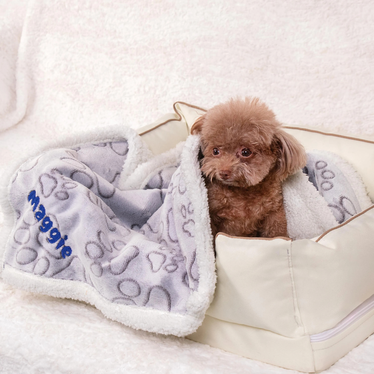 Personalized Warm Pet Blanket for Comfort & Unique | BKPet297