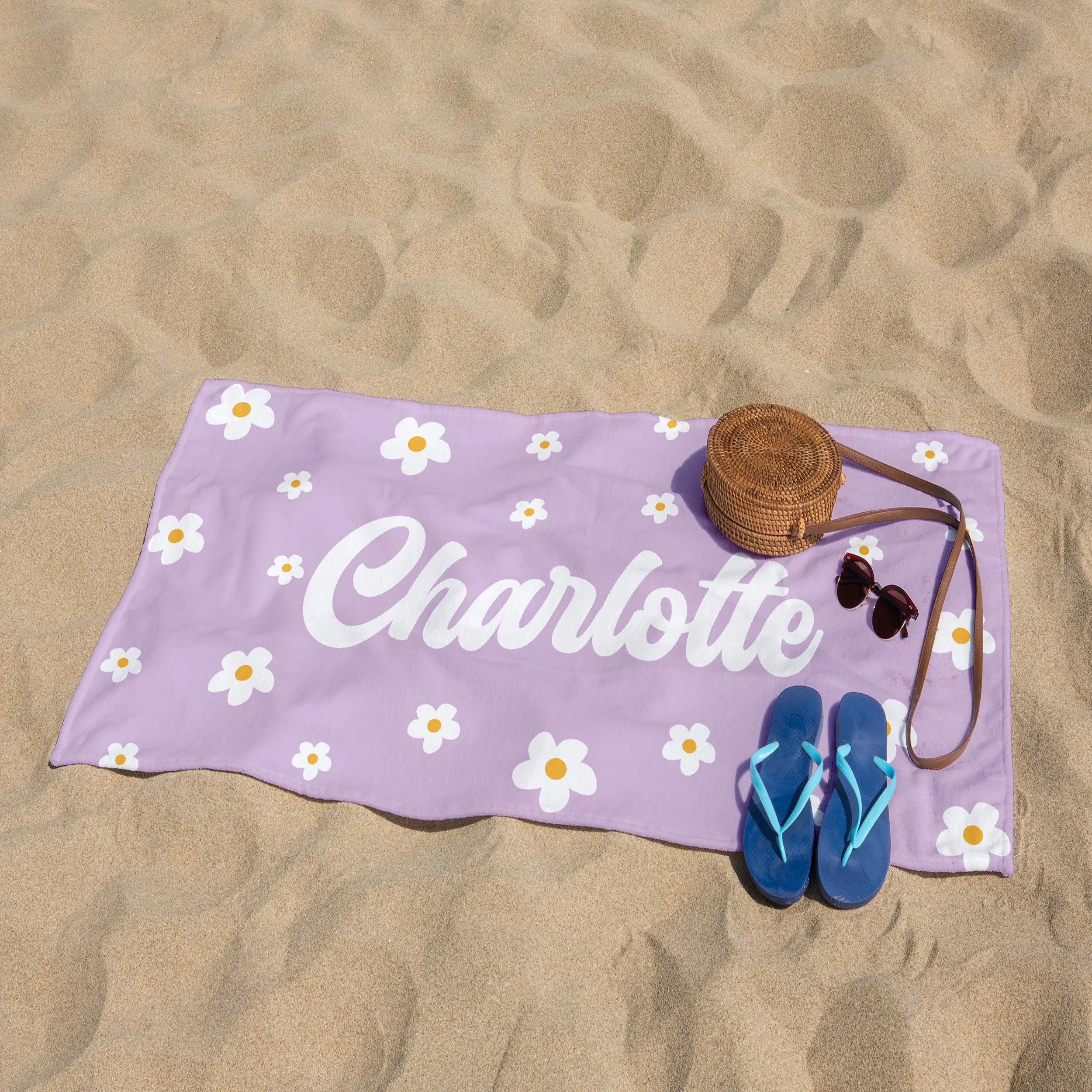 Personalized Lovely Kid Towel for Summer & Beach | CWTowel177
