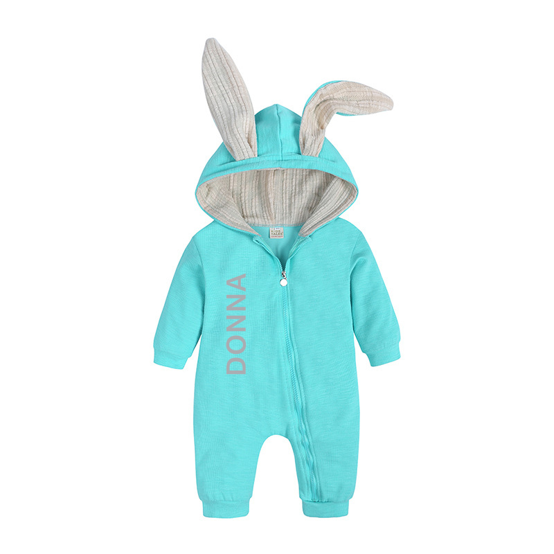Personalized Baby Easter Rabbit Ears Gown | CWbaby40