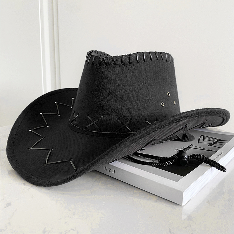 Personalized Leather Patch Cowboy Hat for Comfort & Unique | CWBeach102