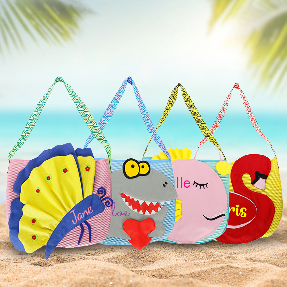 Personalized Kids Original Funny Beach Tote Bag | CWBeach166