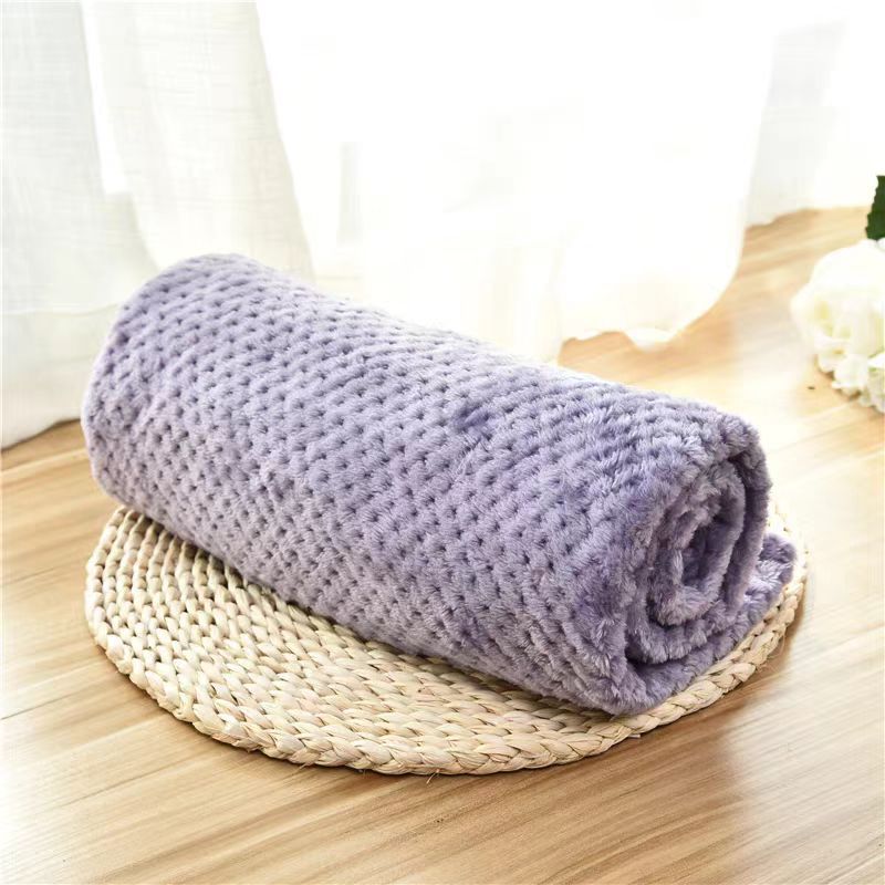 Personalized Embroidered Pet Soft Waffle Blanket | BKPet197