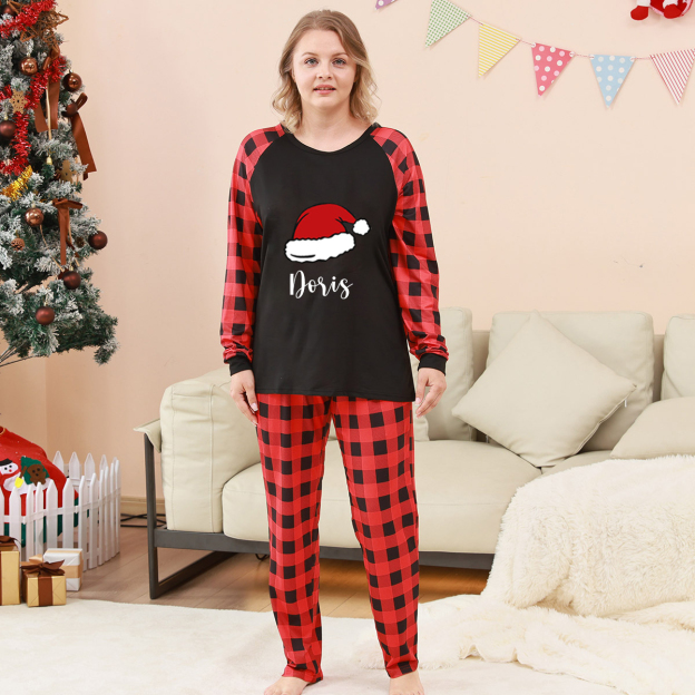 Personalized Matching Family Christmas Pajamas Set | CWFamily06