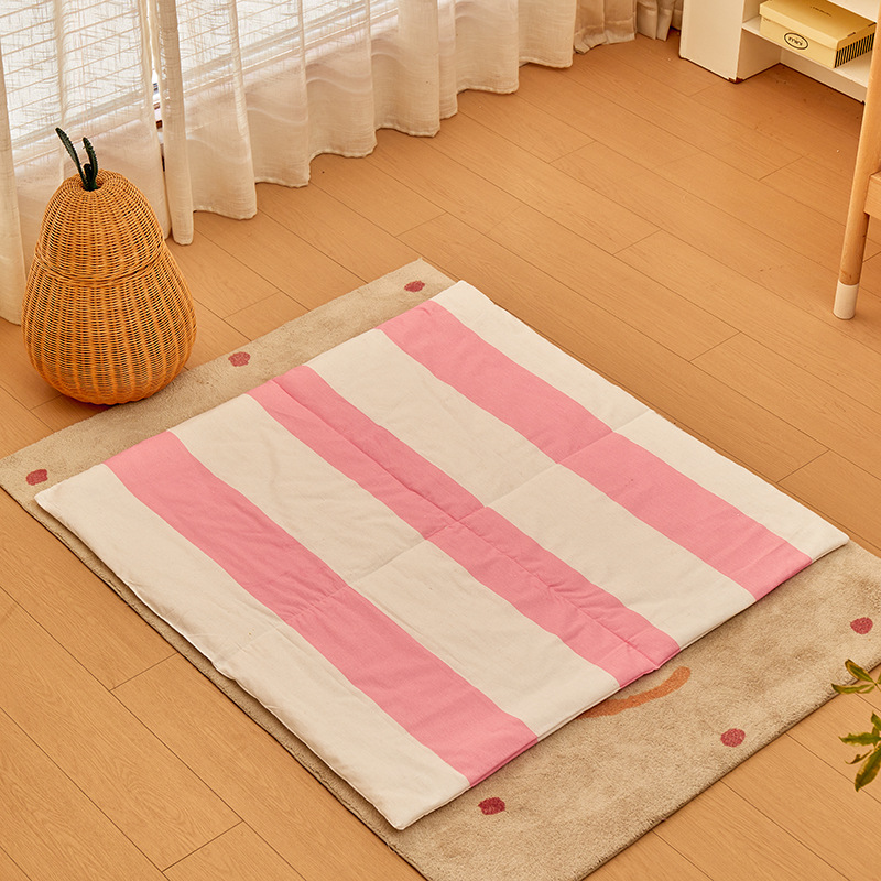 Kid Color Canvas Square Play Tepee Mat | CWToy4601