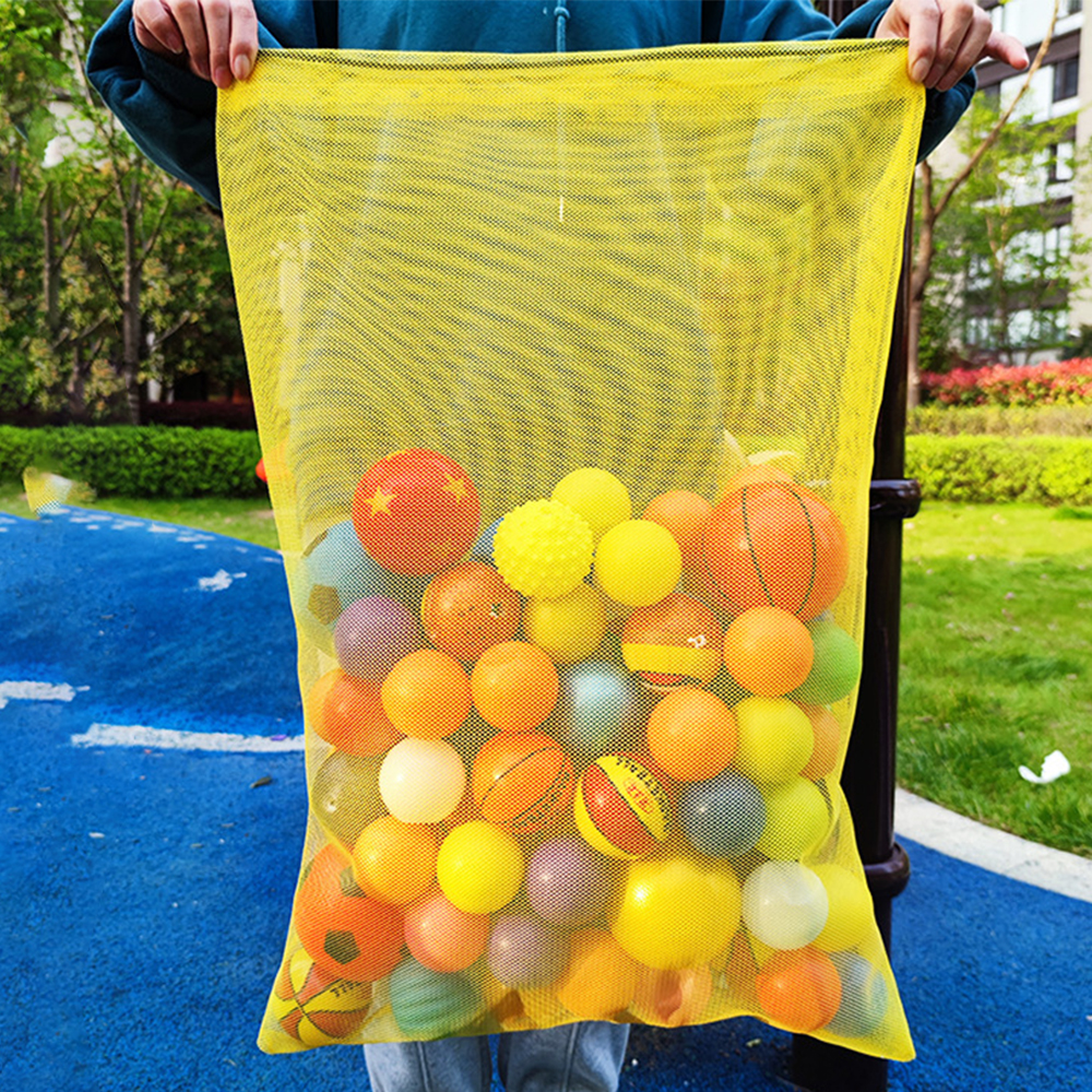 Personalized Beach Toy Collection Mesh Drawstring Bag | CWBeach150