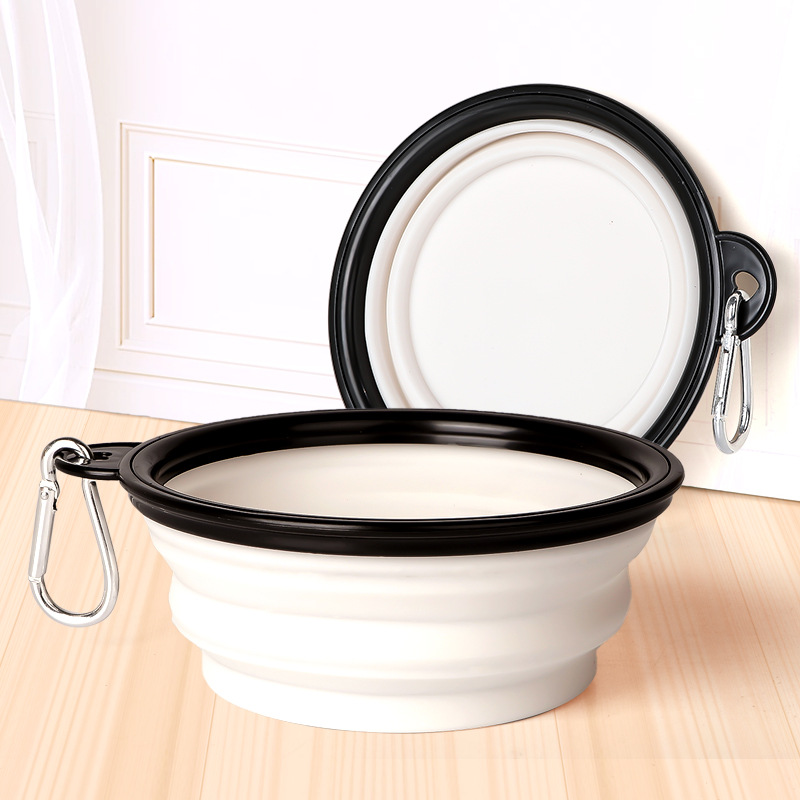 Personalized Silicone Foldable Travel Pet Bowl | BKPet79
