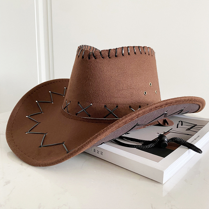 Personalized Leather Patch Cowboy Hat for Comfort & Unique | CWBeach102