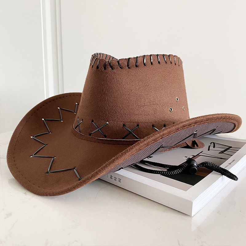 Personalized Leather Patch Cowboy Hat for Comfort & Unique | CWBeach102