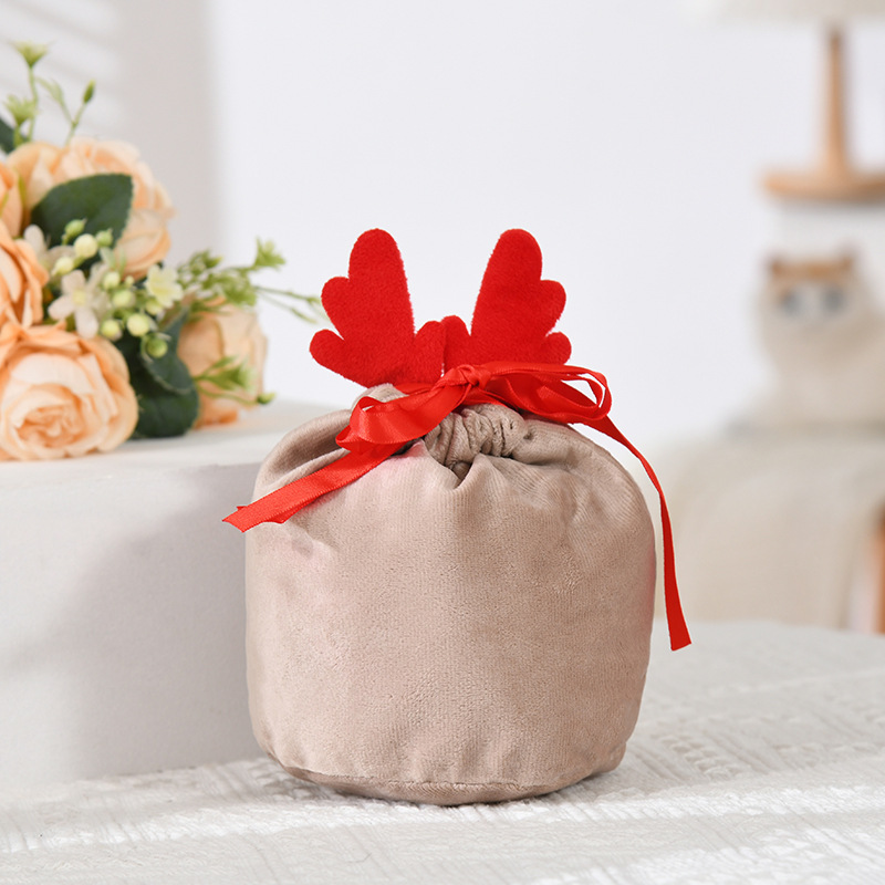 Personalized 6*8 inches Christmas Reindeer Gift Bag | MCGift09