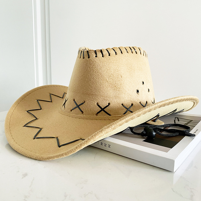 Personalized Leather Patch Cowboy Hat for Comfort & Unique | CWBeach102