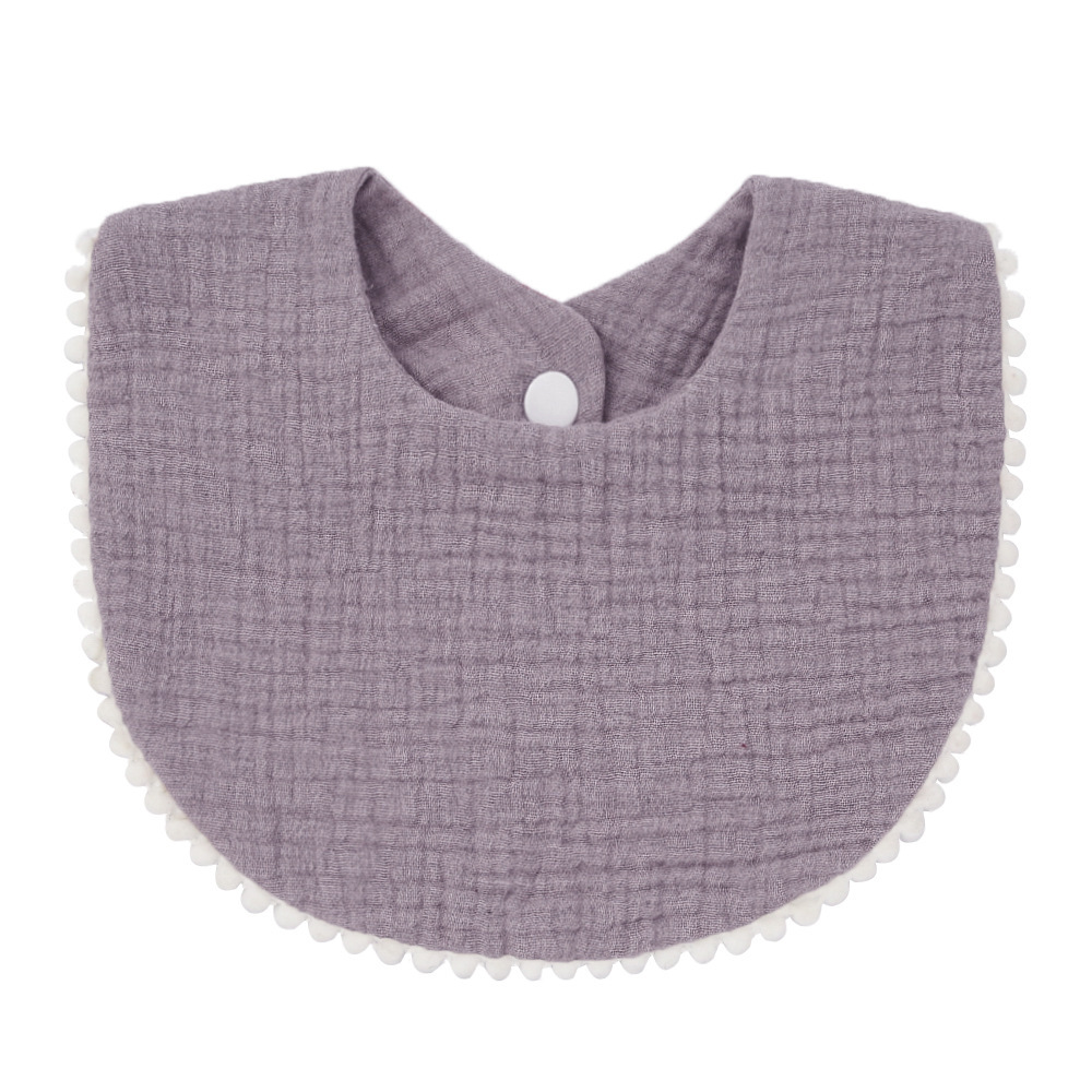 Personalized Embroidered Monogrammed Baby Muslin Bib | CWBaby214