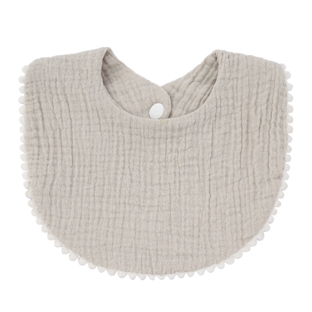 Personalized Embroidered Monogrammed Baby Muslin Bib | CWBaby214