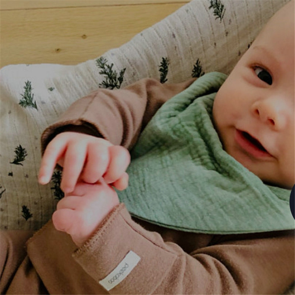 Personalized Embroidered Baby Muslin Bibs | CWBaby83