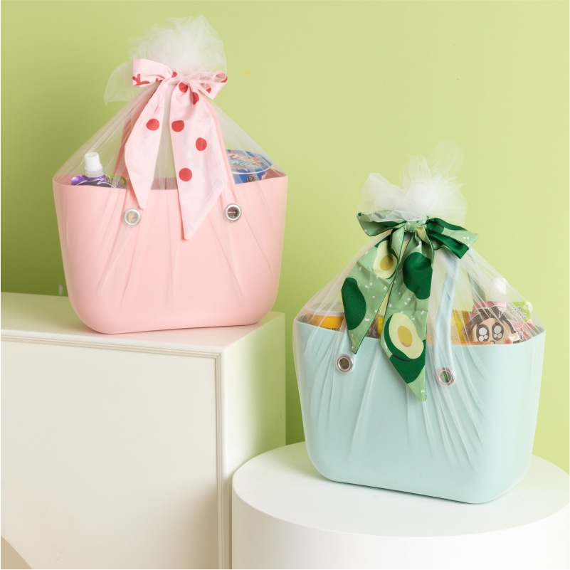 Personalized Leather Tag Color Beach Bag | CWBeach78