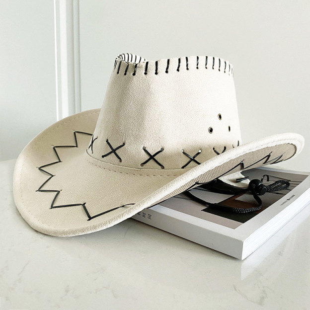 Personalized Leather Patch Cowboy Hat for Comfort & Unique | CWBeach102