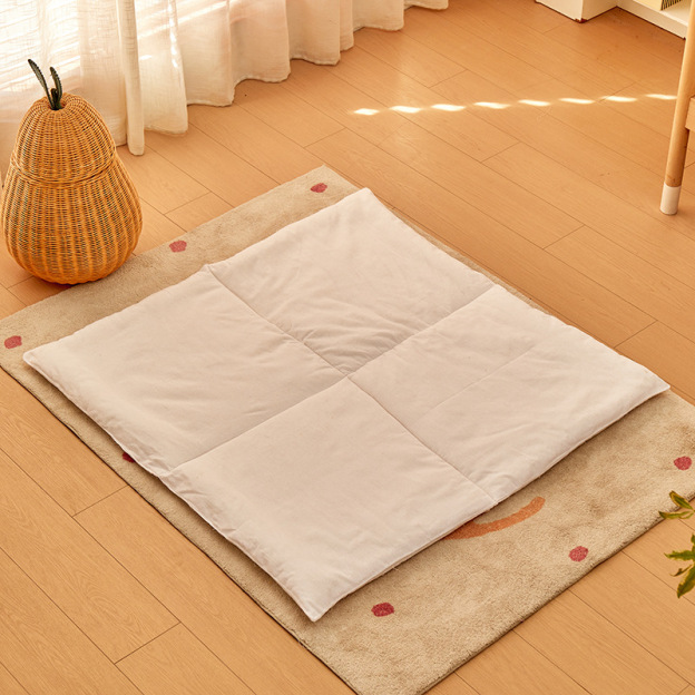 Kid Color Canvas Square Play Tepee Mat | CWToy4601