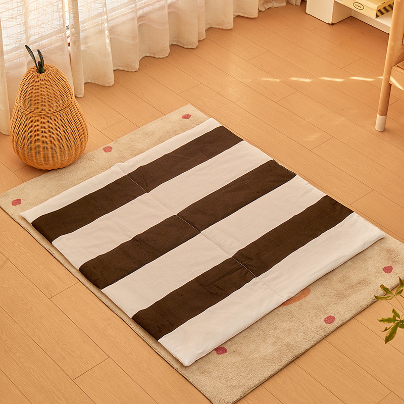 Kid Color Canvas Square Play Tepee Mat | CWToy4601