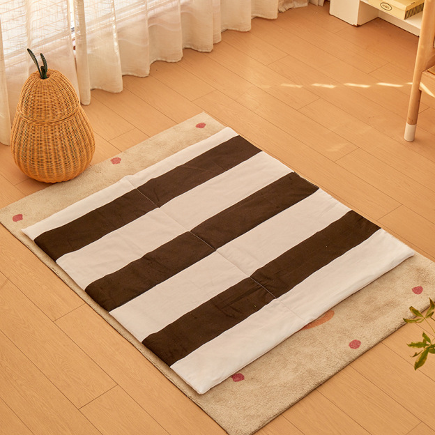 Kid Color Canvas Square Play Tepee Mat | CWToy4601