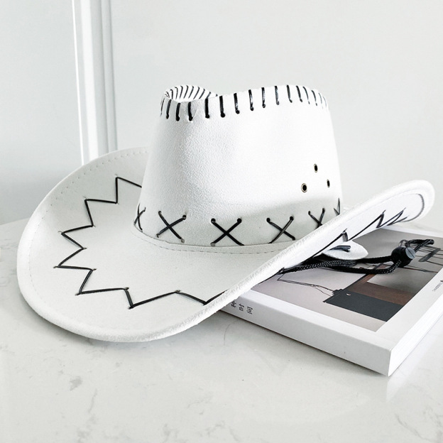 Personalized Leather Patch Cowboy Hat for Comfort & Unique | CWBeach102