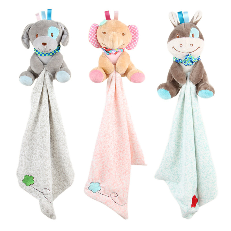 Personalized Baby Embroidery Comforter Sleep Toy | CWToy87