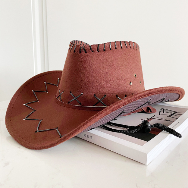 Personalized Leather Patch Cowboy Hat for Comfort & Unique | CWBeach102