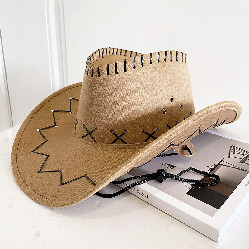 Personalized Leather Patch Cowboy Hat for Comfort & Unique | CWBeach102