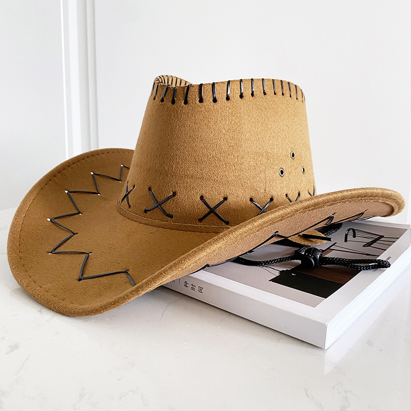 Personalized Leather Patch Cowboy Hat for Comfort & Unique | CWBeach102