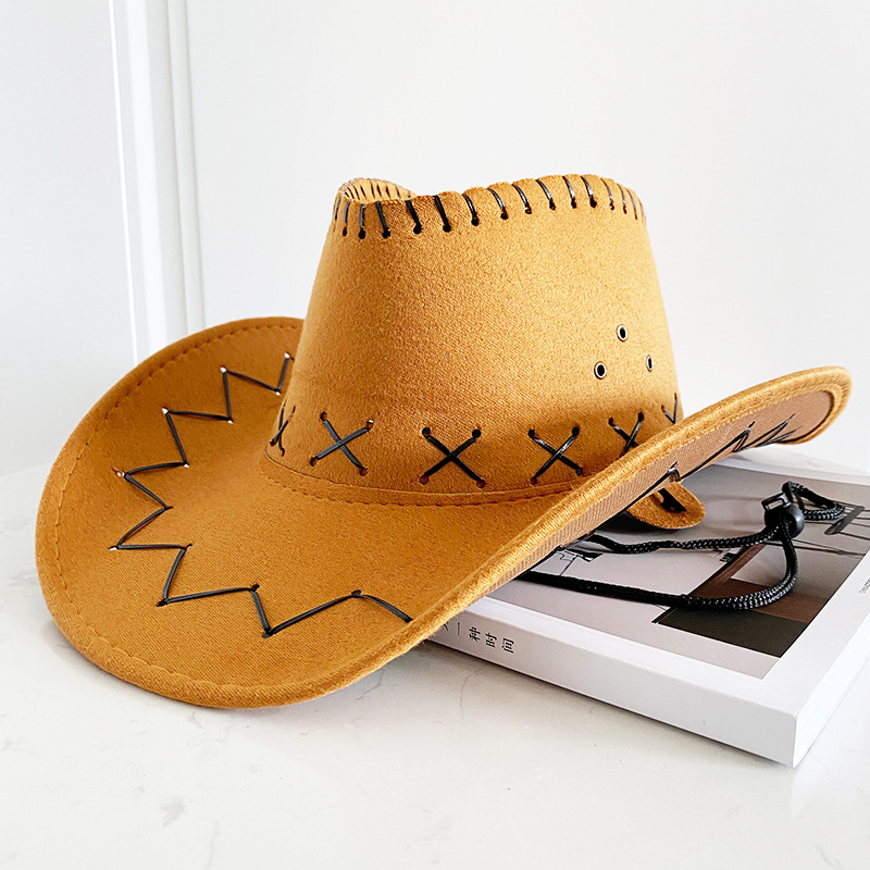 Personalized Leather Patch Cowboy Hat for Comfort & Unique | CWBeach102