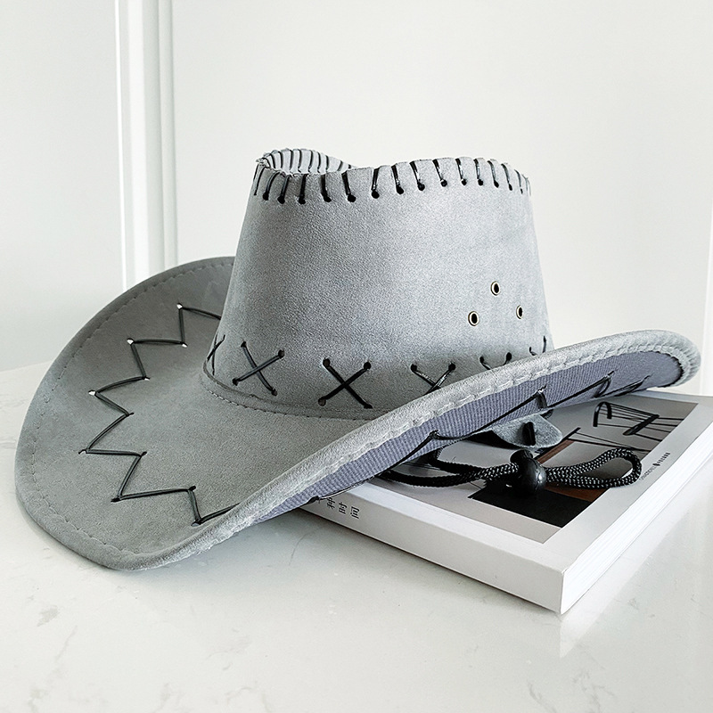 Personalized Leather Patch Cowboy Hat for Comfort & Unique | CWBeach102