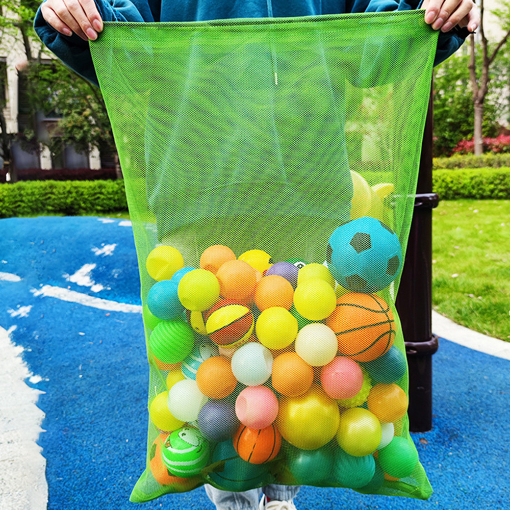 Personalized Beach Toy Collection Mesh Drawstring Bag | CWBeach150