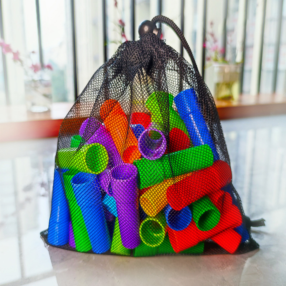 Personalized Beach Toy Collection Mesh Drawstring Bag | CWBeach150