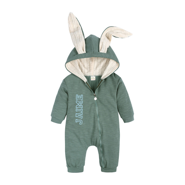 Personalized Baby Easter Rabbit Ears Gown | CWbaby40