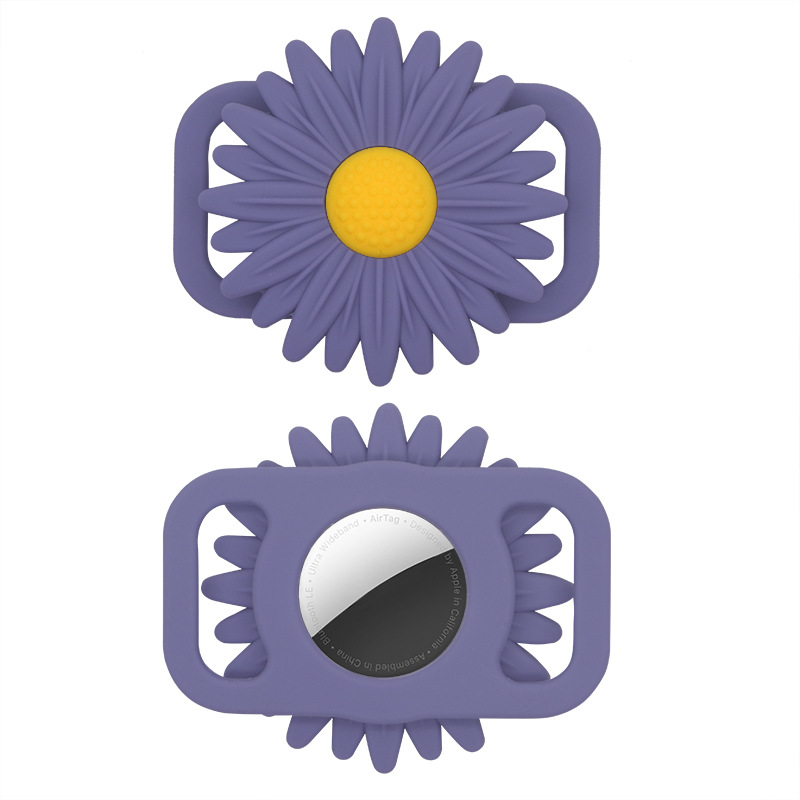 Personalized Pet Apple Air Tag Holder for Dog Collar | BKPet165