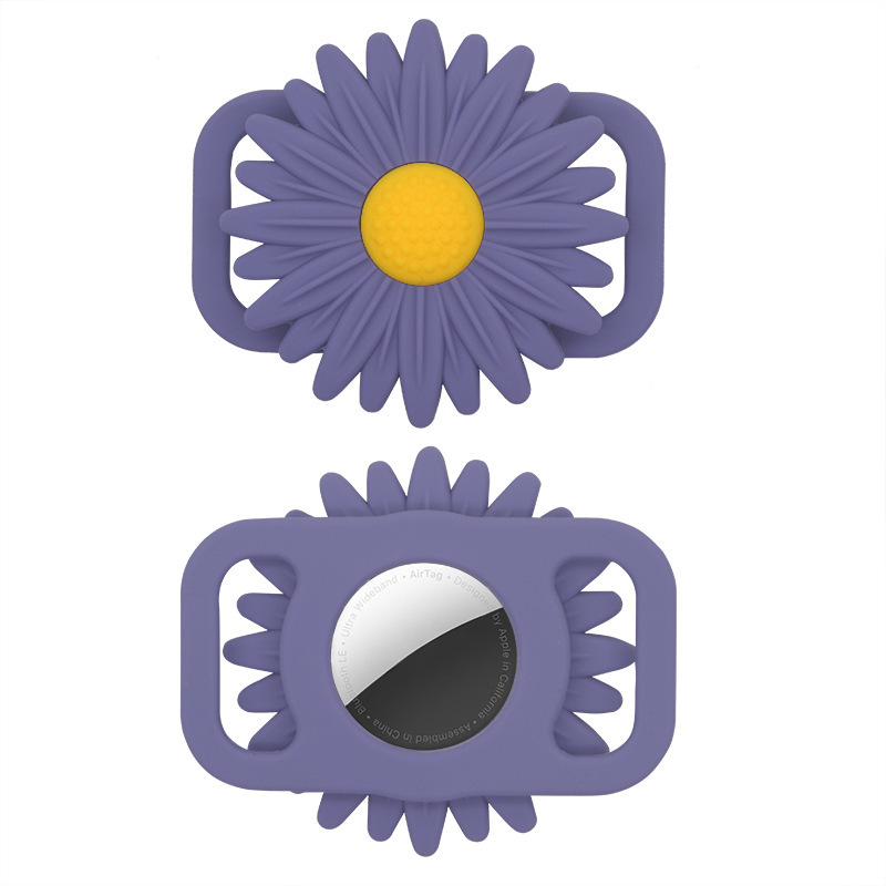 Personalized Pet Apple Air Tag Holder for Dog Collar | BKPet165