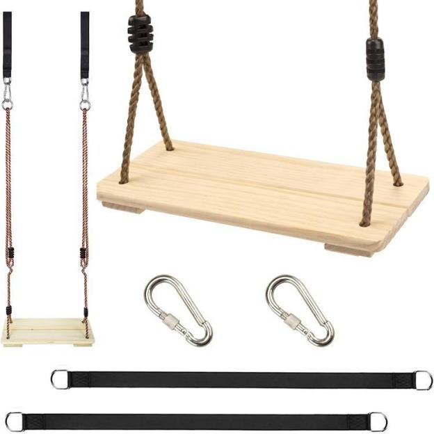 Personalized Kid's Wooden Garden Swing | CWToy50