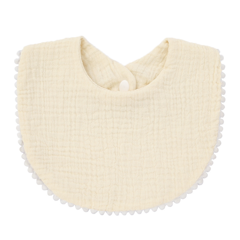 Personalized Embroidered Monogrammed Baby Muslin Bib | CWBaby214