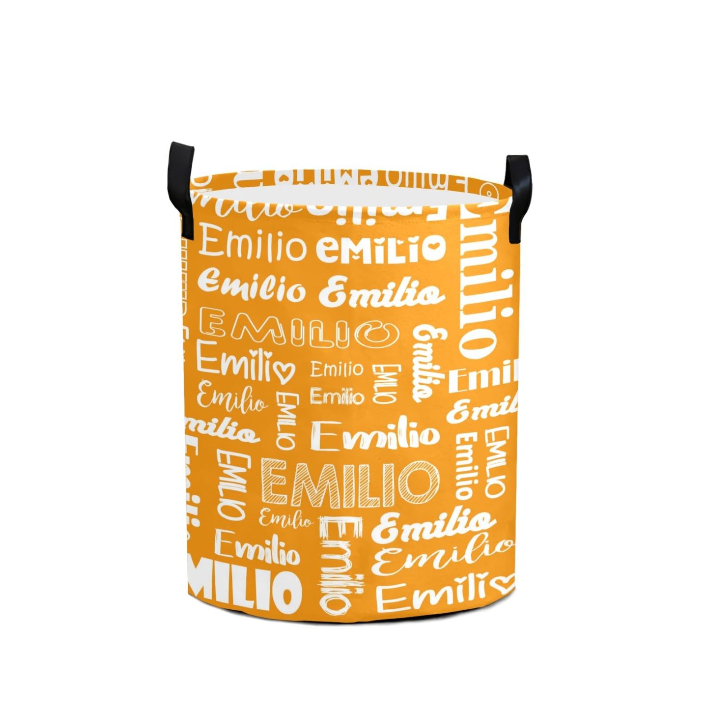 Personalized Laundry Collapsible Baskets with Handle | CWBasket04