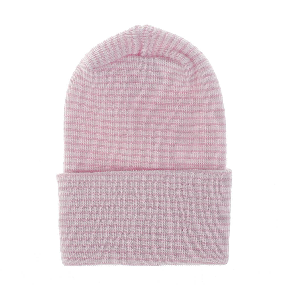Personalized Leather Patch Pom Pom Beanie for Comfort & Unique | HSKid35