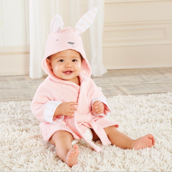 Personalized Embroidered Cozy Kid Animal Bathrobe | CWbaby37