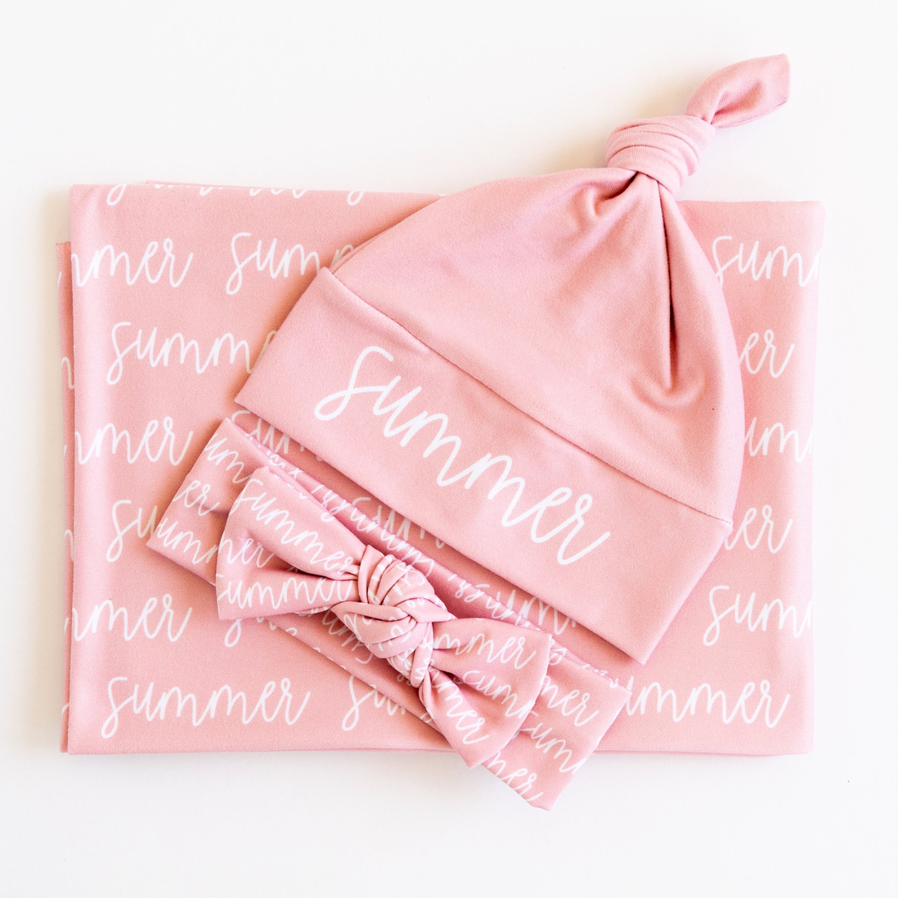 Personalized Baby Swaddle Blanket Set for Comfort & Unique | BBBlanket02