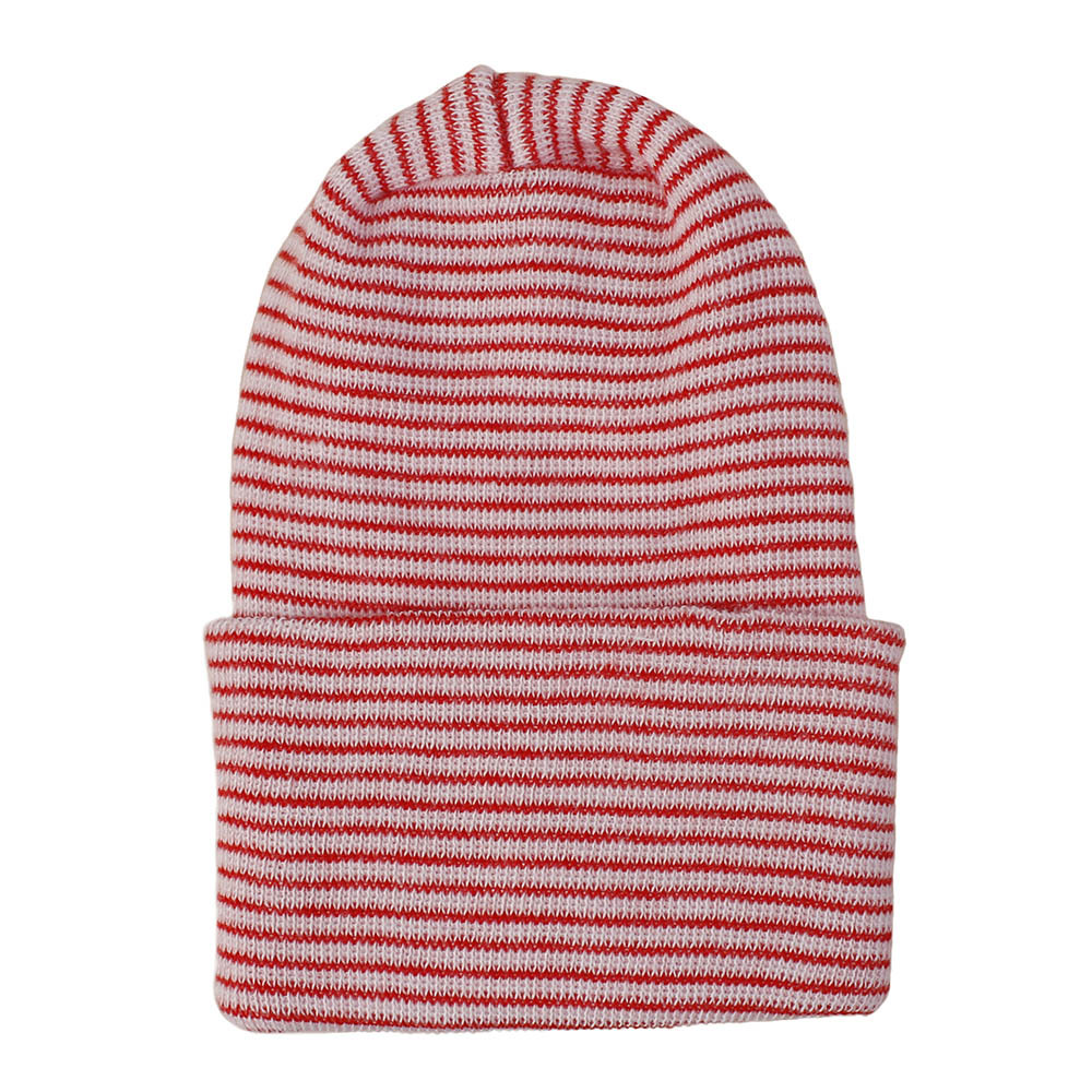 Personalized Leather Patch Pom Pom Beanie for Comfort & Unique | HSKid35