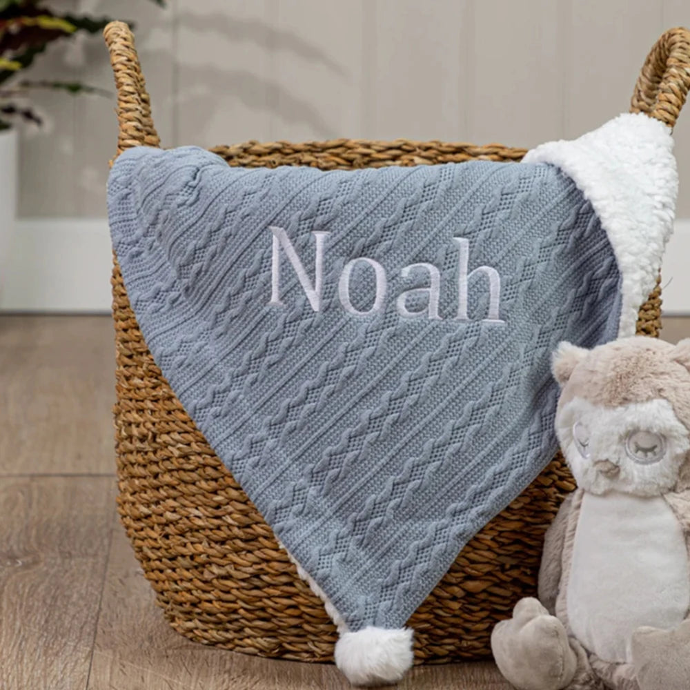 Personalized Lovely Kid Blanket for Comfort & Unique | CWbaby15