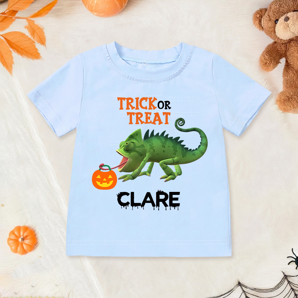 Personalized Larva's Halloween Funny Kid Shirt | Larva16