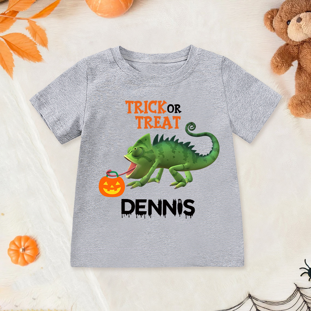 Personalized Larva's Halloween Funny Kid Shirt | Larva16