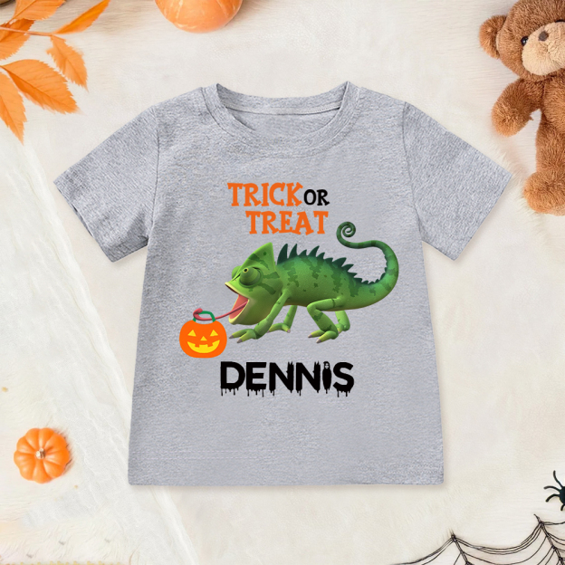 Personalized Larva's Halloween Funny Kid Shirt | Larva16