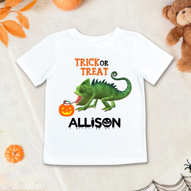 Personalized Larva's Halloween Funny Kid Shirt | Larva16