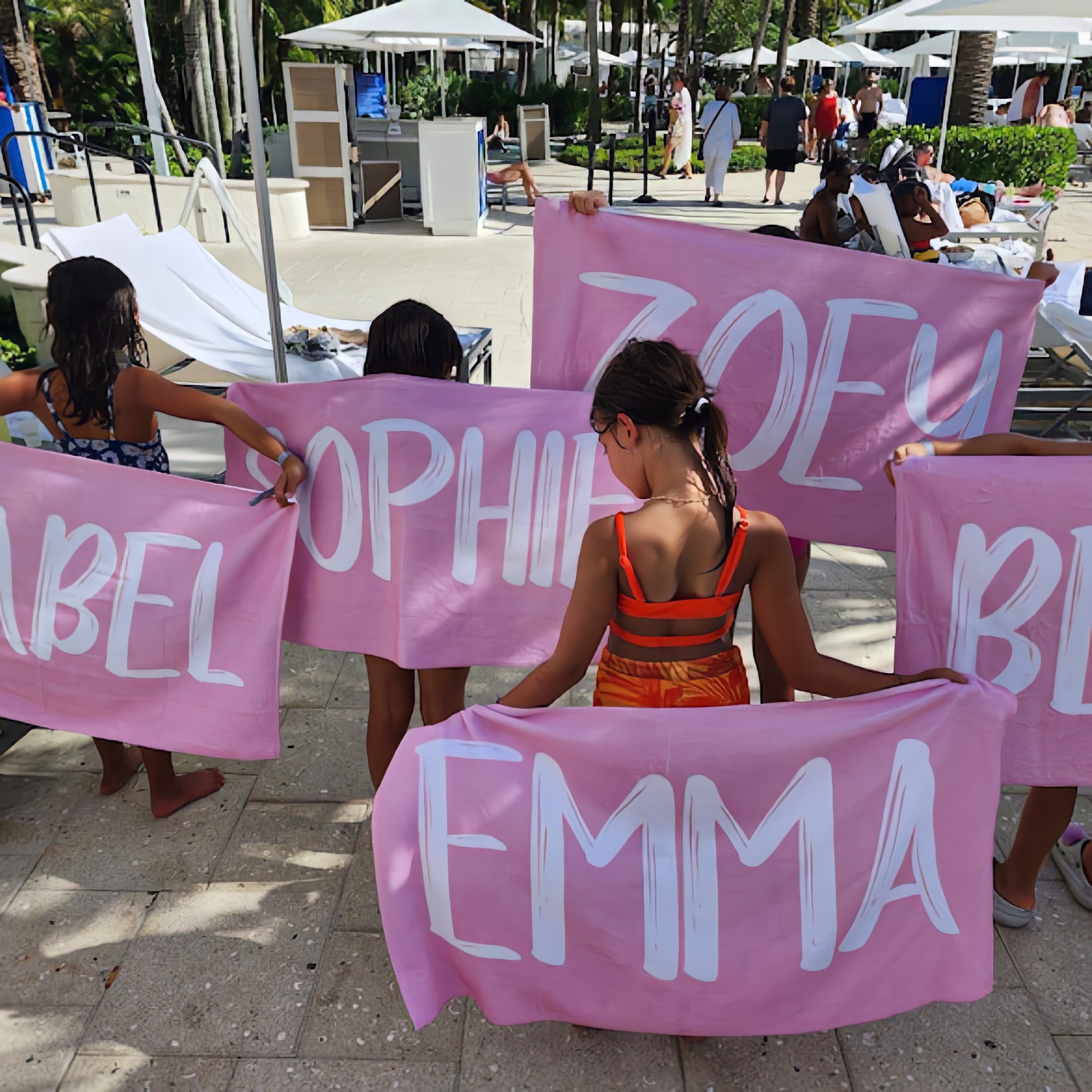 Personalized Lovely Kid Towel for Summer & Beach | cwtowel50