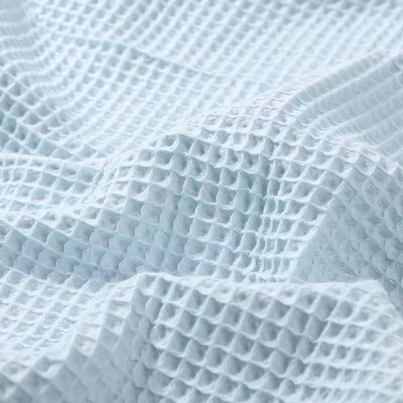 Personalized Embroidered Waffle Tassel Blanket for Comfort & Unique| CWBaby47